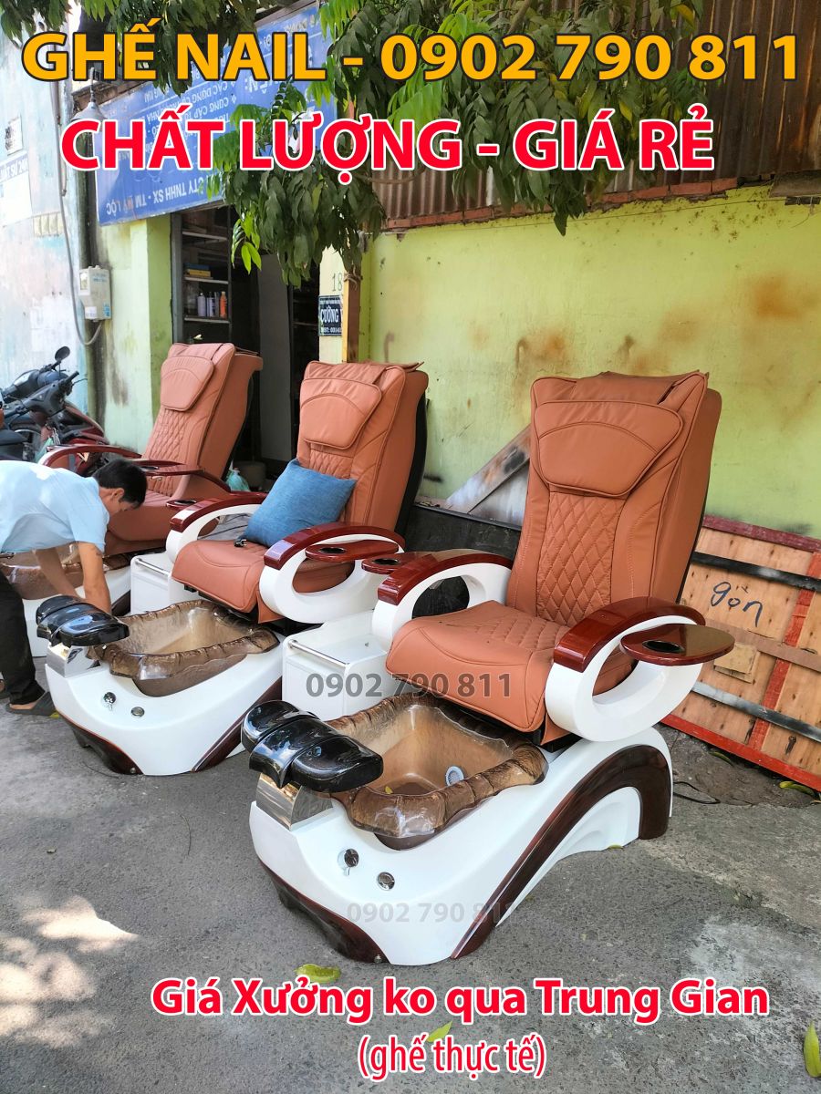 địa chỉ cung cấp ghế nail pedicure